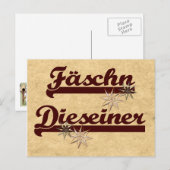 Fäschn Dieseiner Briefkaart (Voorkant / Achterkant)