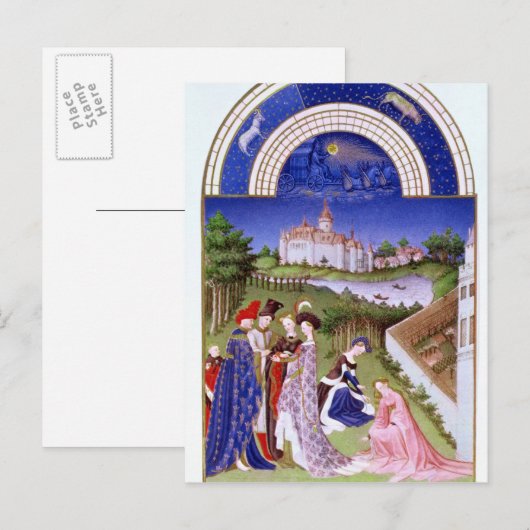 Fascimile of April' Briefkaart (Voorkant / Achterkant)