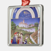 Fascimile of April' Metalen Ornament (Links)