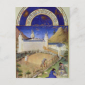 Fascimile of Juli: Harvesting and Sheep Briefkaart (Voorkant)