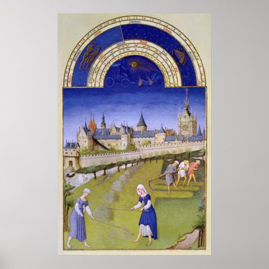 Fascimile of June: Haymaking Poster (Voorkant)