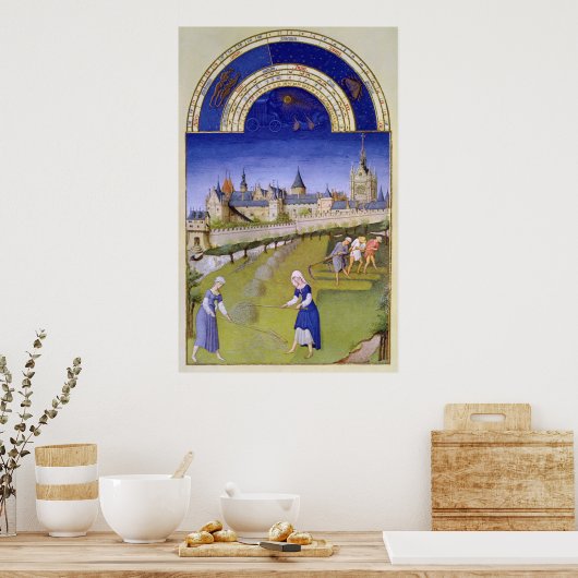 Fascimile of June: Haymaking Poster (Keuken)