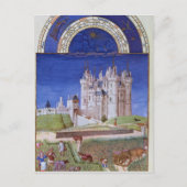 Fascimile of September: oogstdruiven Briefkaart (Voorkant)