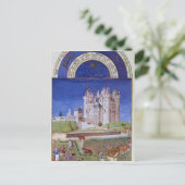 Fascimile of September: oogstdruiven Briefkaart (Staand voorkant)