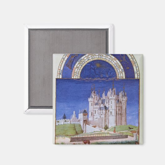 Fascimile of September: oogstdruiven Magneet (Voorkant / Achterkant)