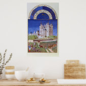 Fascimile of September: oogstdruiven Poster (Keuken)