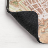 Fascimile van een plan van Le Havre Muismat (Hoek)