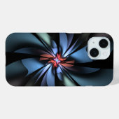 Fascinatie Lichtblauw Abstract Case-Mate iPhone Case (Achterkant (horizontaal))