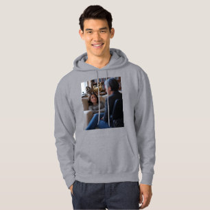 Fascinatie Met Eenden mannen grijs hooded sweatshi Hoodie