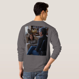 Fascinatie Met Eenden mannen grijs lang shirt teru