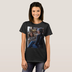 Fascinatie Met Eenden Vrouwen Zwart T-shirt