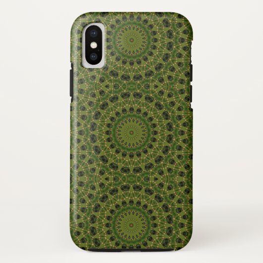 Fascinatie paddestoel caleidoscoop Case-Mate iPhone case (Achterkant)