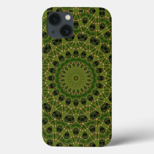 Fascinatie paddestoel caleidoscoop Case-Mate iPhone case
