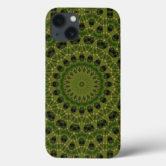 Fascinatie paddestoel caleidoscoop Case-Mate iPhone case (Achterkant)