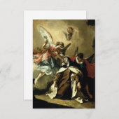 Fascinatie van St Therese - Fontebasso Bedankkaart (Voorkant / Achterkant)