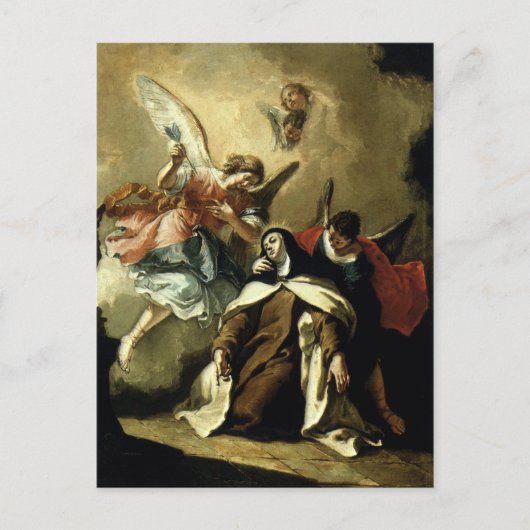 Fascinatie van St Therese - Fontebasso Briefkaart (Voorkant)