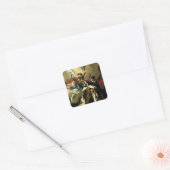 Fascinatie van St Therese - Fontebasso Vierkante Sticker (Envelop)
