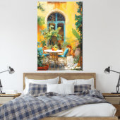 Fascination, by artist Bella Catza Canvas Afdruk (Insitu (Slaapkamer))