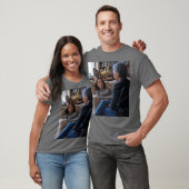 Fascination With Ducks heren grijs T-shirt (Unisex)