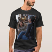 Fascination With Ducks heren zwart T-shirt (Voorkant)
