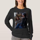 Fascination With Ducks vrouwen zwart lange shirt (Voorkant)