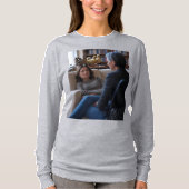 Fascination With Ducks women gray long shirt (Voorkant)