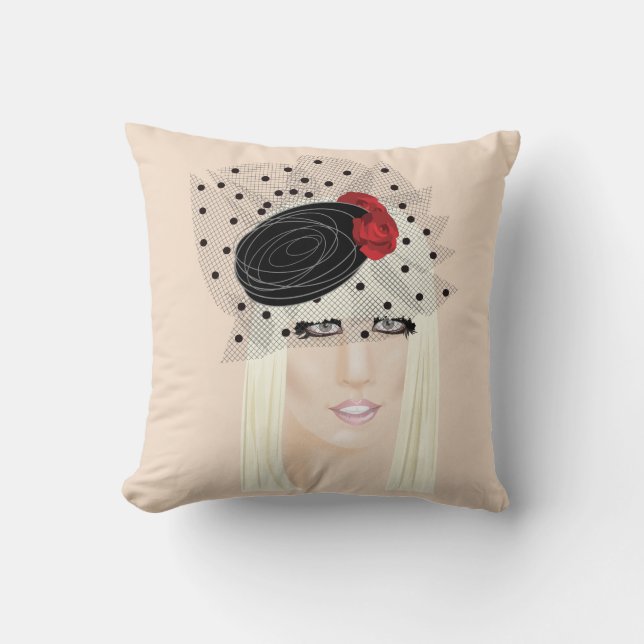 Fascinatoren - Beret Kussen (Voorkant)