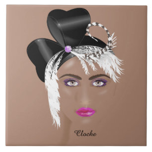 Fascinatoren - Cloche Tegeltje