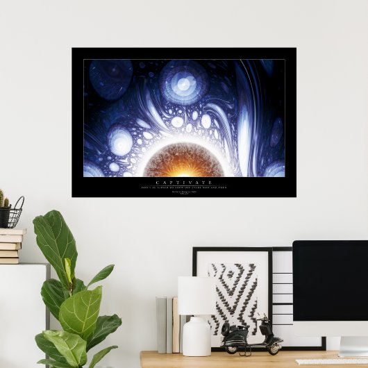 fascineren poster (Thuiskantoor)