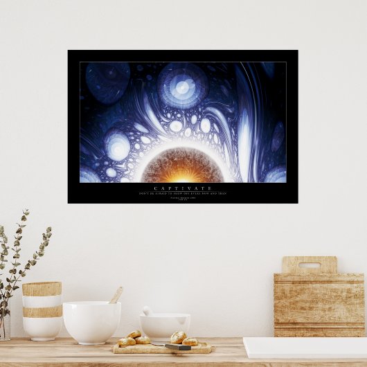 fascineren poster (Keuken)