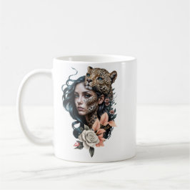 Fascinerend samenspel tussen mens en dier koffiemok