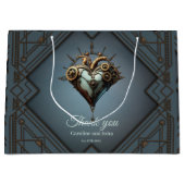 Fascinerend steampunk hart groot cadeauzakje (Voorkant)