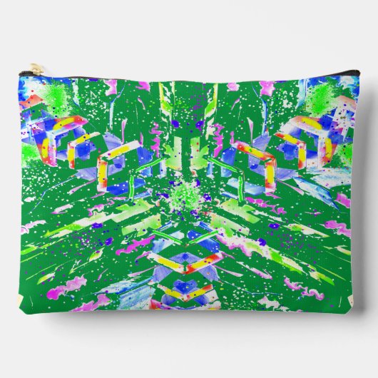 Fascinerende digitale kunst in heldere kleuren etui (Voorkant)