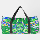 Fascinerende digitale kunst in heldere kleuren plunjezak (Achterkant)