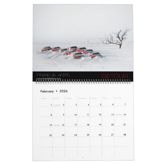 Fascinerende Natuur Landschappen & Seascapes Kalender (Feb 2026)