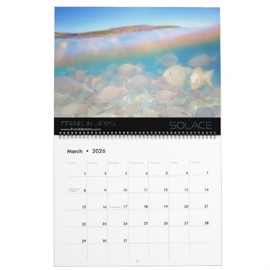 Fascinerende Natuur Landschappen & Seascapes Kalender (Mar 2026)