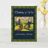 Fascinerende reis ( met je in gedachten ) kaart (Gele Bloem)