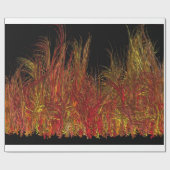 fascinerende vlam, inpakpapier (Vlak)