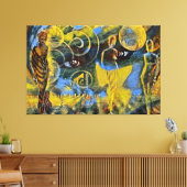 "Fascinfinity" Canvas Afdruk (Insitu (Woonkamer))