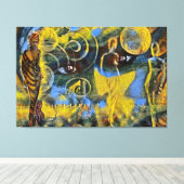 "Fascinfinity" Canvas Afdruk (Insitu (Houten vloer))