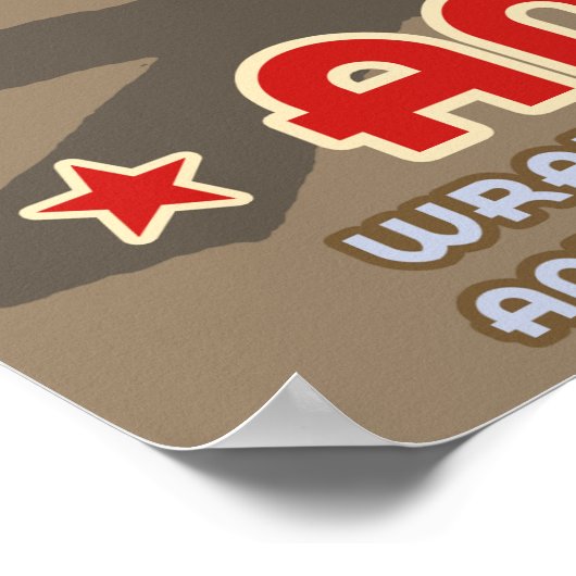 Fascisme Came Wrapped Poster (Hoek)