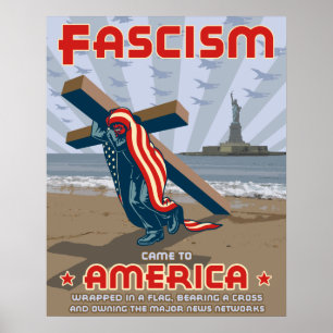 Fascisme Came Wrapped Poster