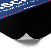 Fascisme - Grappig Anti-Trump Pro-Biden Campagnebo Poster (Hoek)