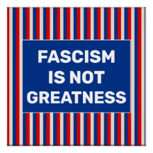 Fascisme is geen grootheid