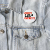 Fascisme is geen mening ronde button 5,7 cm (In situ)