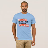 Fascisme is geen mening t-shirt (Voorkant volledig)