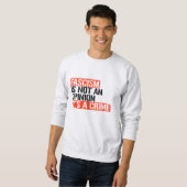 Fascisme is geen mening trui (Voorkant volledig)