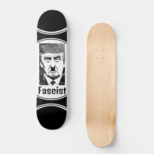 Fascist Trump Skateboard (Voorkant)