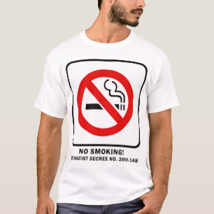 Fascistisch besluit t-shirt