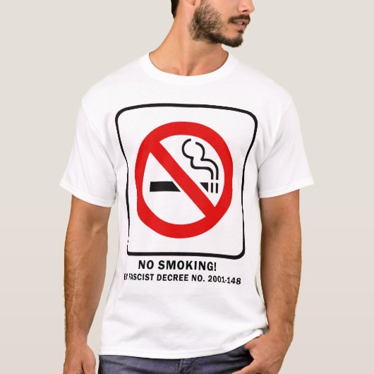 Fascistisch besluit t-shirt (Voorkant)